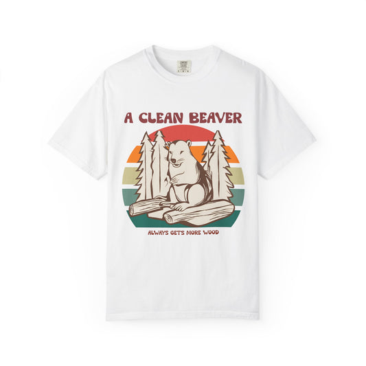 🦫 Woodland Whimsy — “A Clean Beaver Always Gets More Wood”
