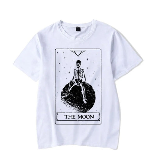 🌙 Skeleton on the Moon Tee