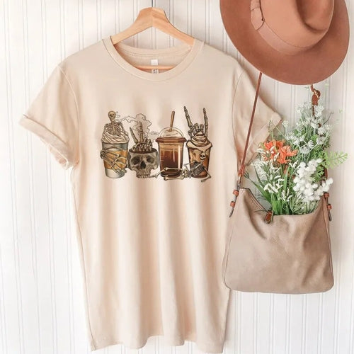 ☠️Death Before Caffeine Tee