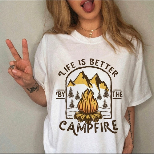 🔥 Mystic Campfire Soul Tee
