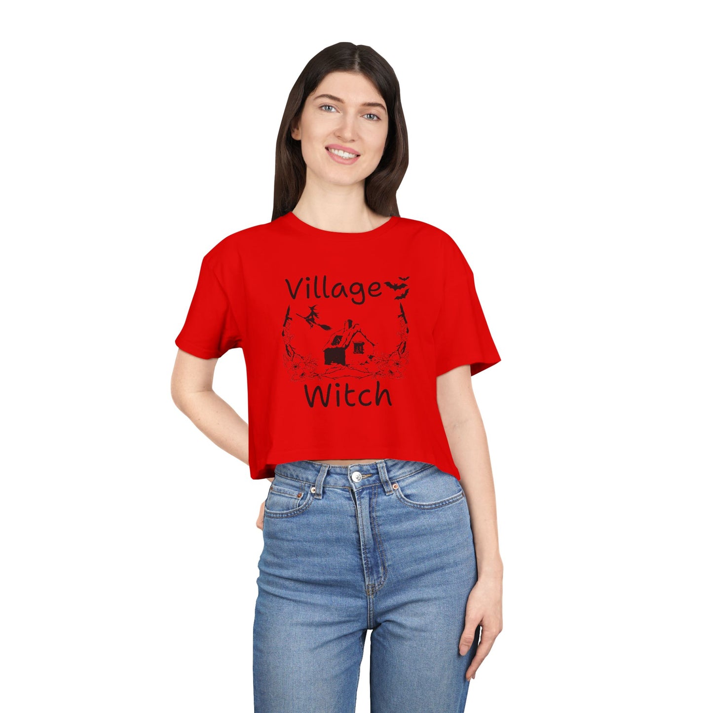 🧙 Village Witch Crop Tee