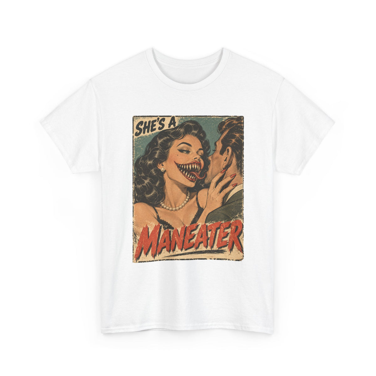 👄 Maneater Vintage Tee