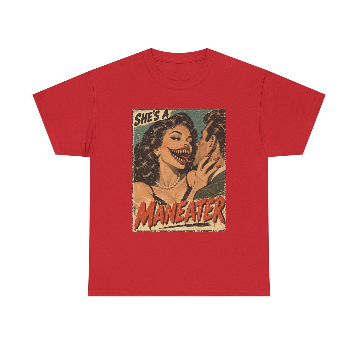 👄 Maneater Vintage Tee