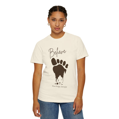 🌲 Believe in Bigfoot Tee