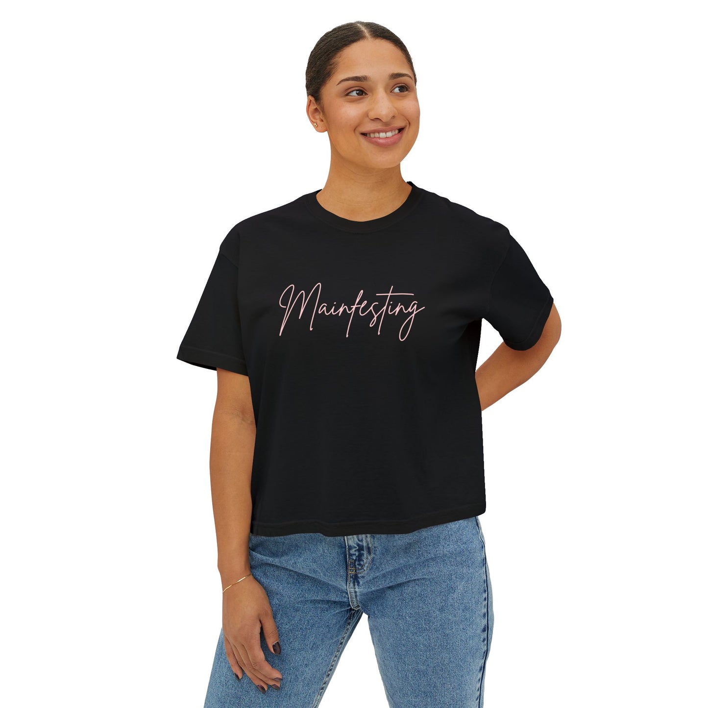 ✨ Manifesting Crop Tee