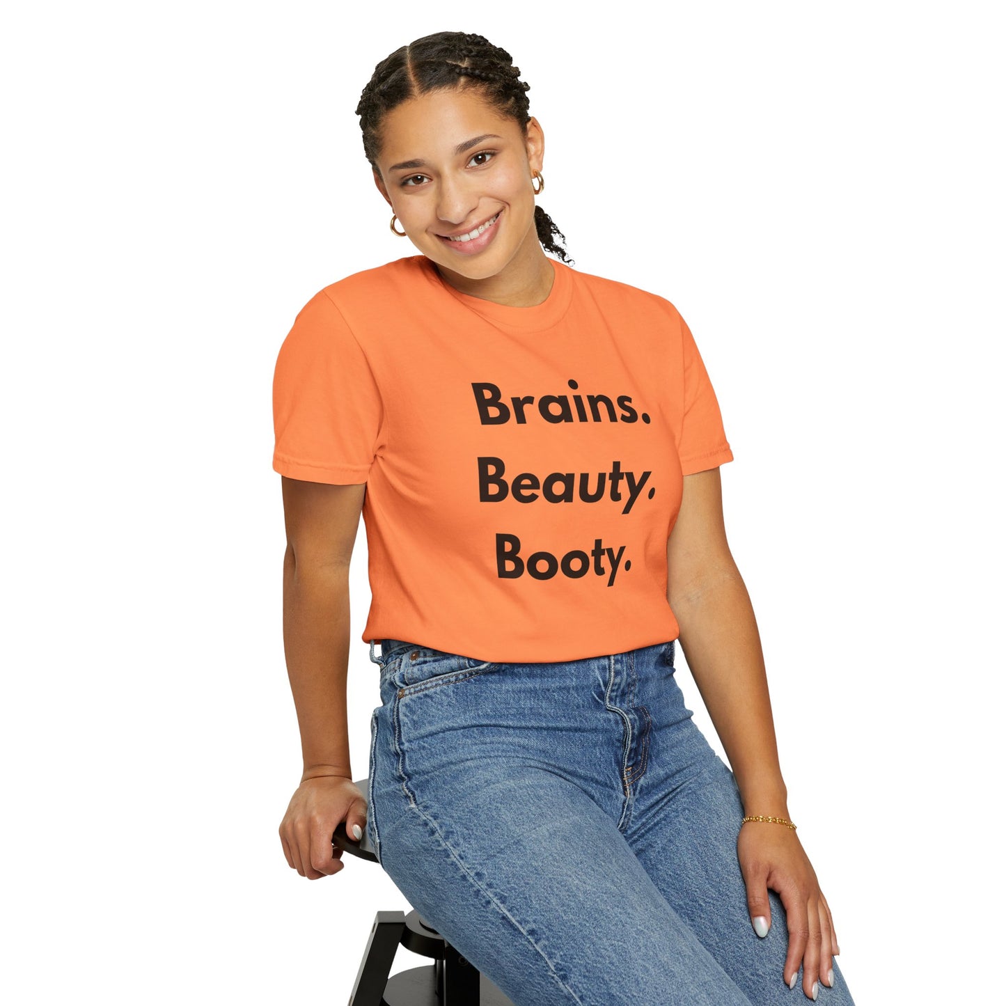 🍑 Brains. Beauty. Booty.