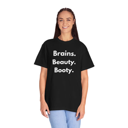 🍑 Brains. Beauty. Booty.