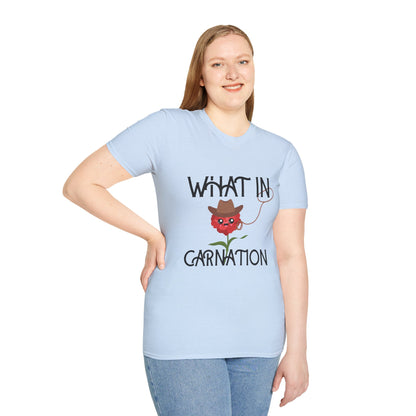 🌸 “What in Carnation?” Wildflower Cowgirl Tee