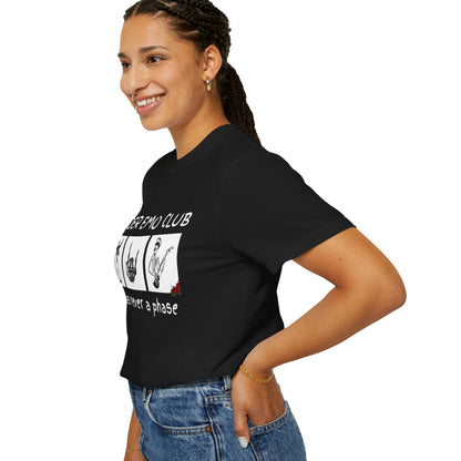 🖤 Elder Emo Club Tee — “It Was Never a Phase”