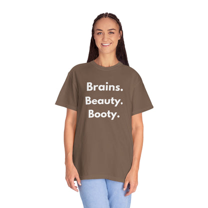 🍑 Brains. Beauty. Booty.