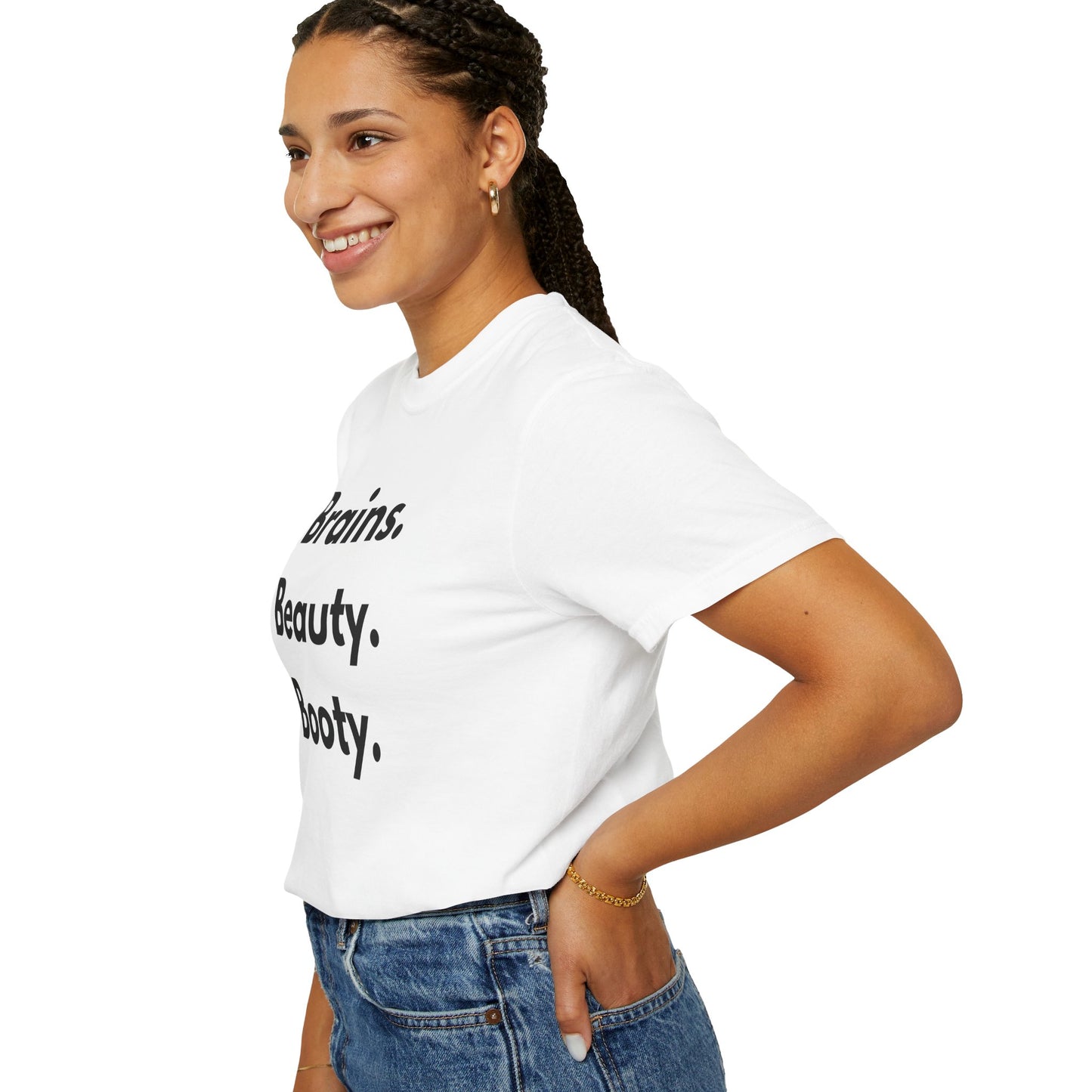 🍑 Brains. Beauty. Booty.