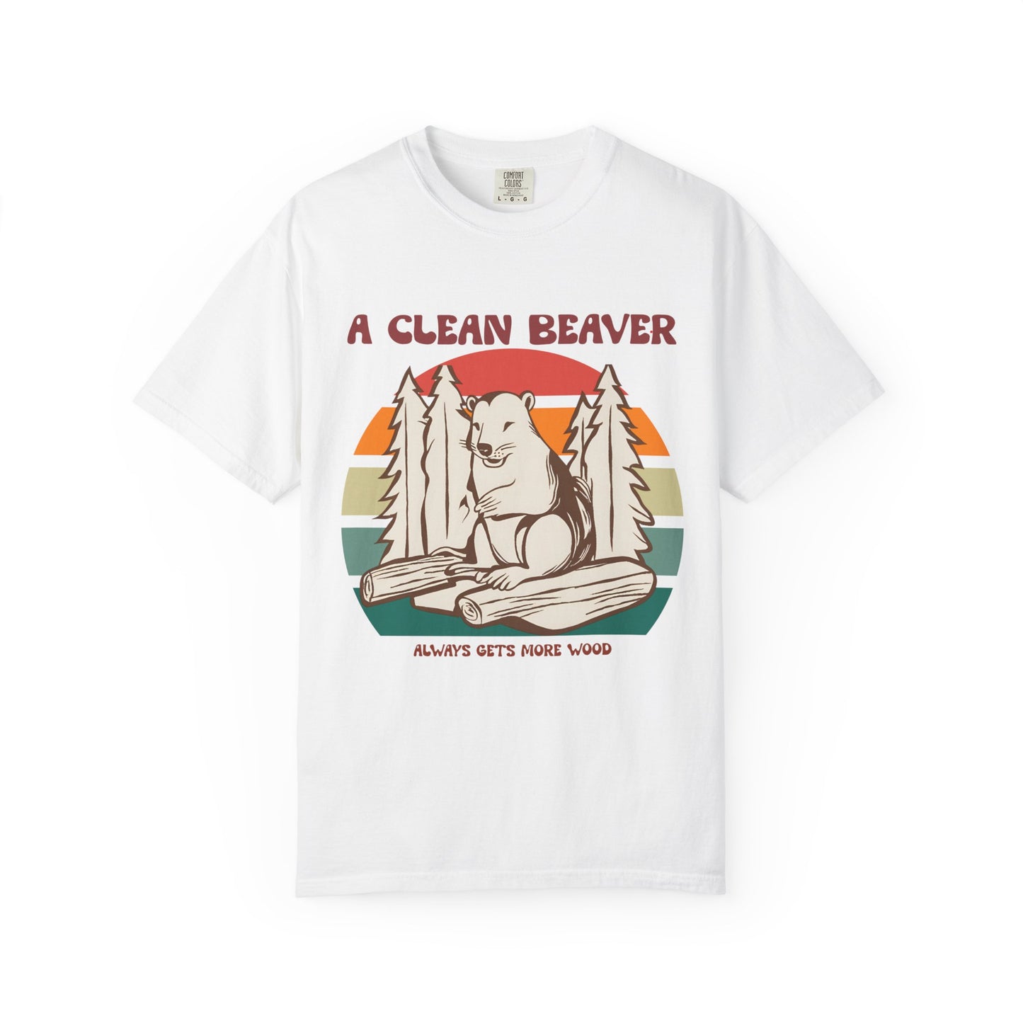🦫 Woodland Whimsy  — “A Clean Beaver Always Gets More Wood”