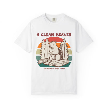🦫 Woodland Whimsy  — “A Clean Beaver Always Gets More Wood”