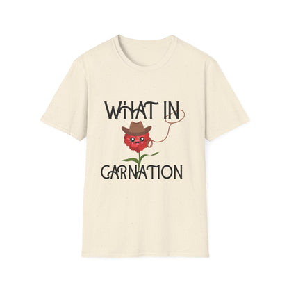 🌸 “What in Carnation?” Wildflower Cowgirl Tee