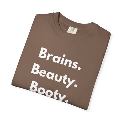 🍑 Brains. Beauty. Booty.