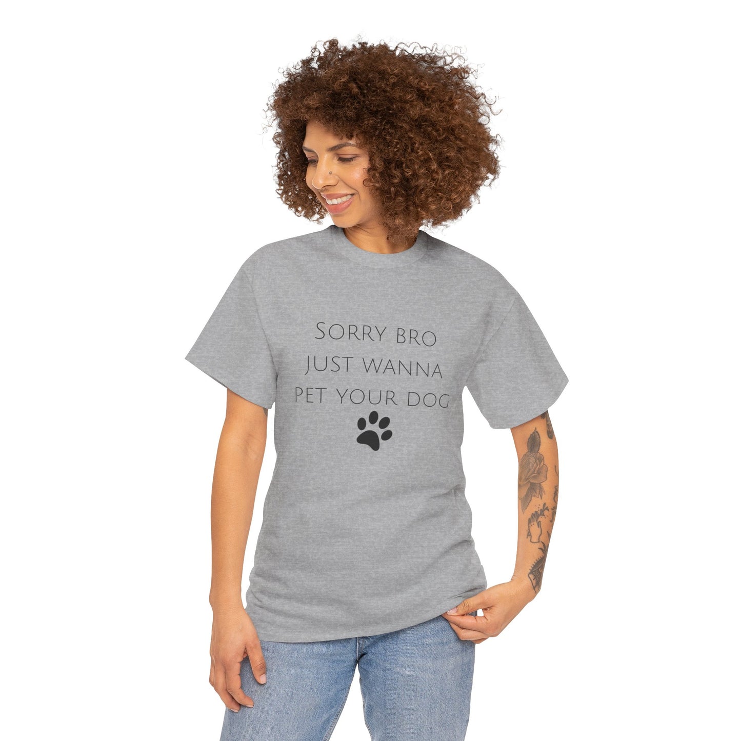 🐾 Sorry Bro Tee - Paw-sitively Obsessed
