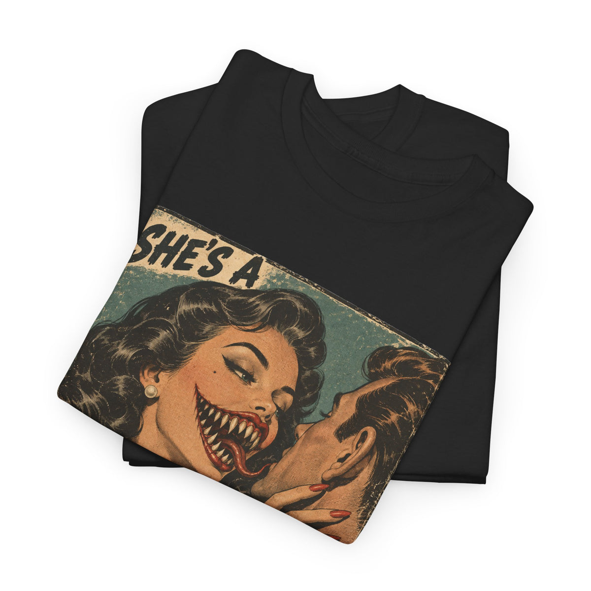 👄 Maneater Vintage Tee