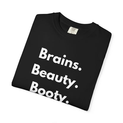 🍑 Brains. Beauty. Booty.