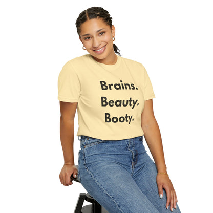 🍑 Brains. Beauty. Booty.