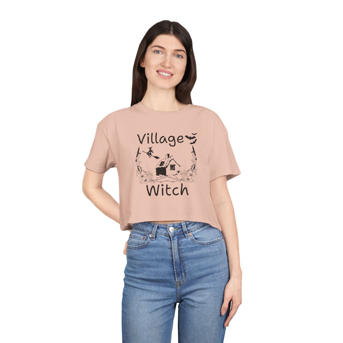 🧙 Village Witch Crop Tee