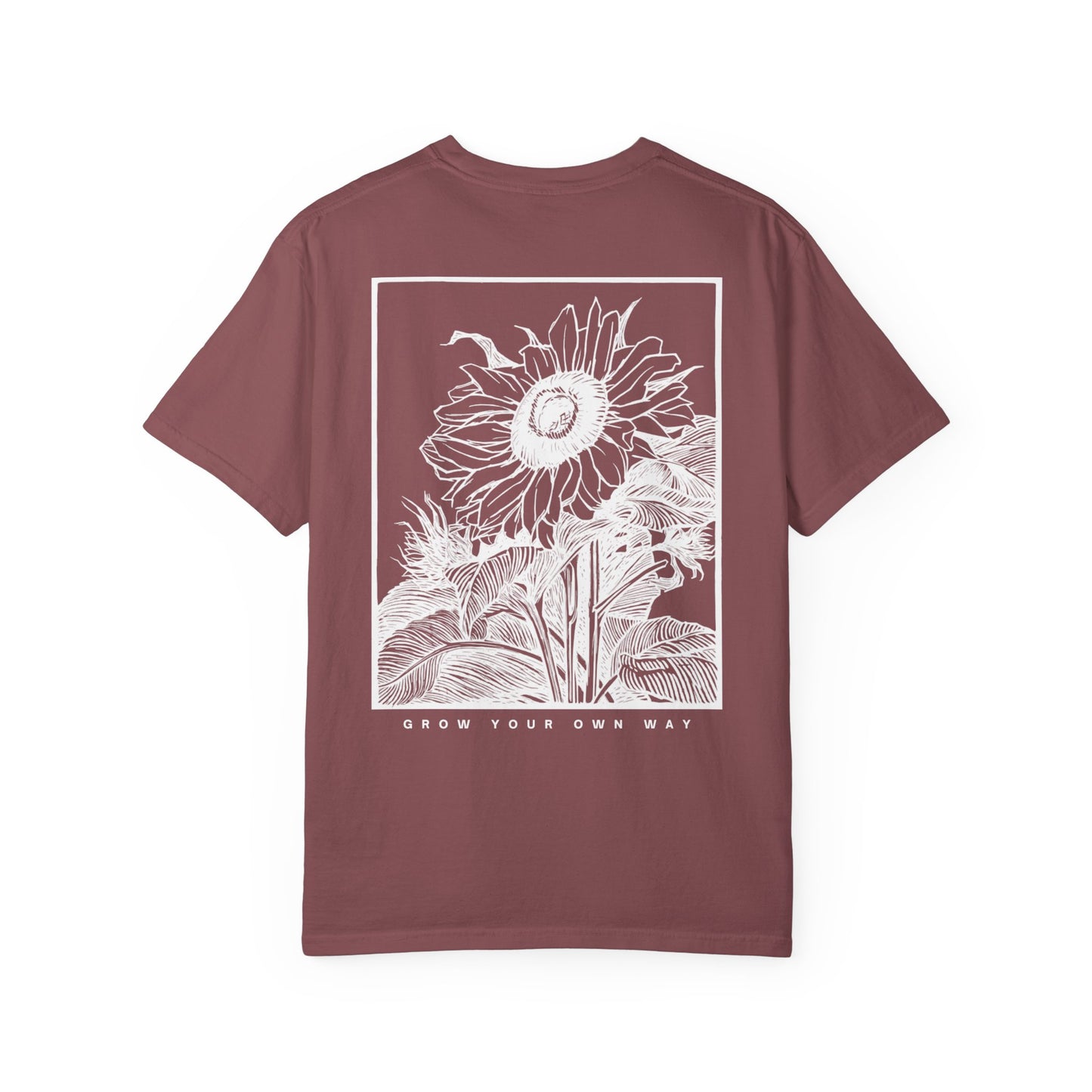 🌻 Sunflower Spirit Tee — “Grow Your Own Way”
