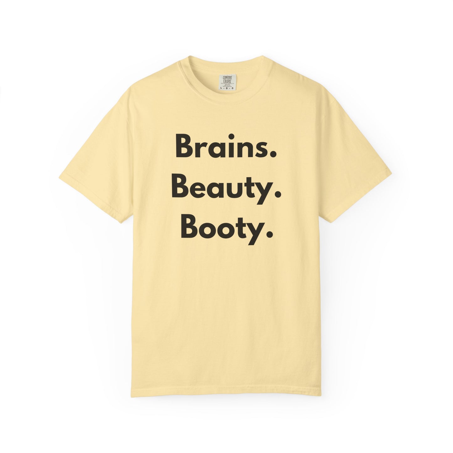 🍑 Brains. Beauty. Booty.