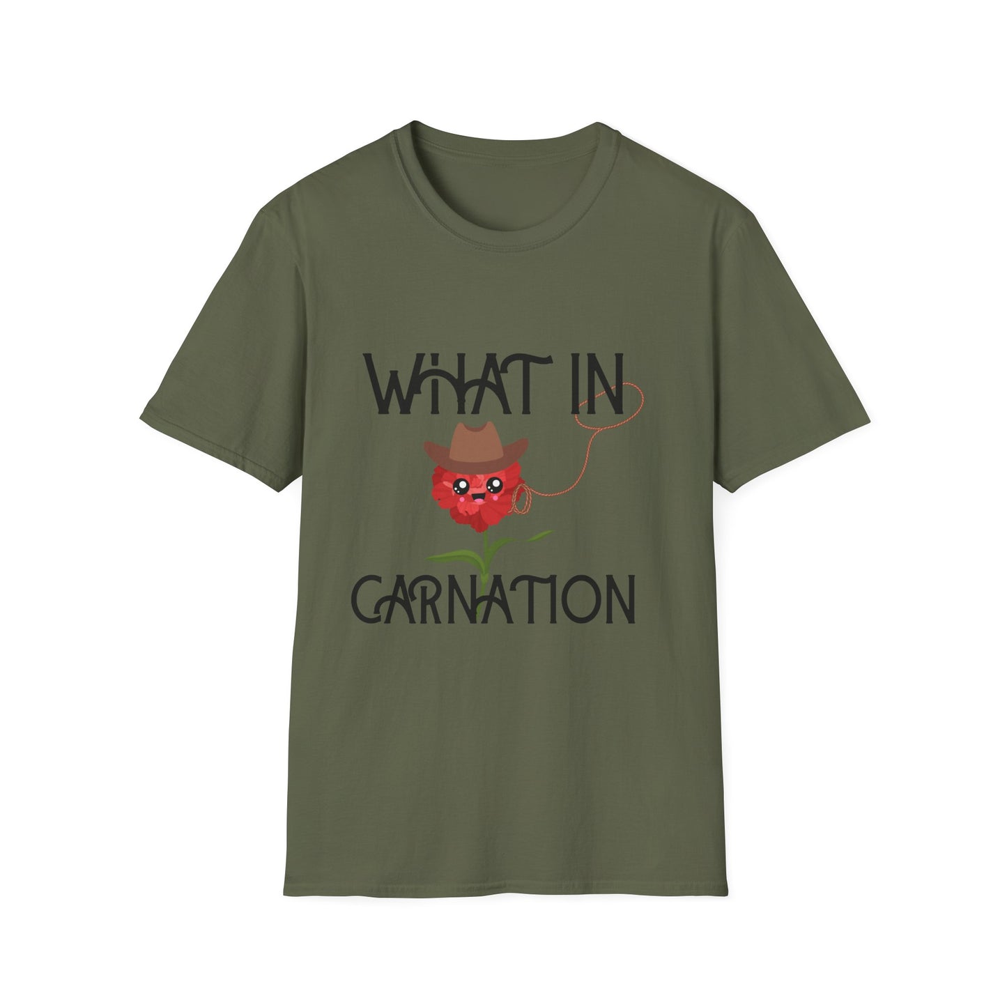 🌸 “What in Carnation?” Wildflower Cowgirl Tee