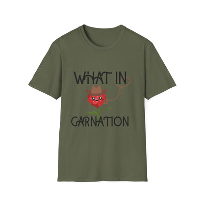 🌸 “What in Carnation?” Wildflower Cowgirl Tee