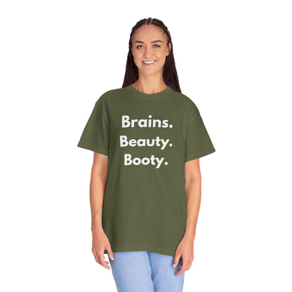 🍑 Brains. Beauty. Booty.