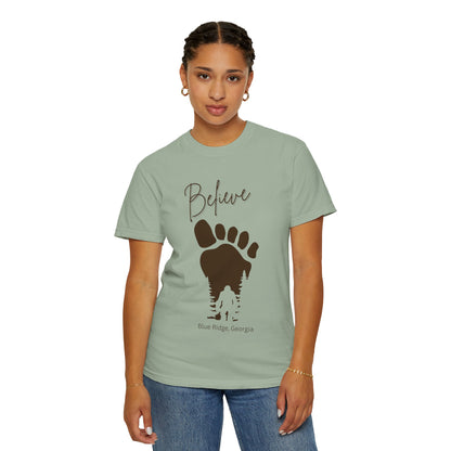 🌲 Believe in Bigfoot Tee