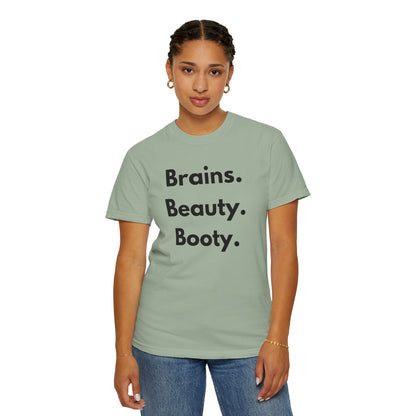🍑 Brains. Beauty. Booty.