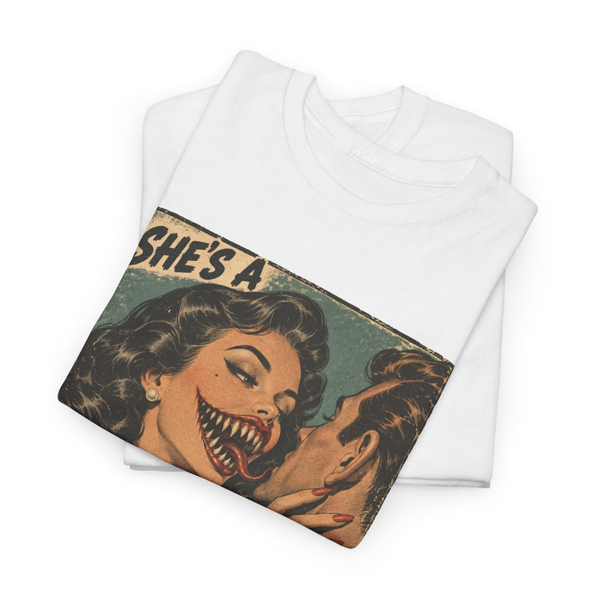 👄 Maneater Vintage Tee