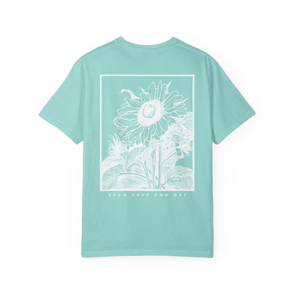 🌻 Sunflower Spirit Tee — “Grow Your Own Way”