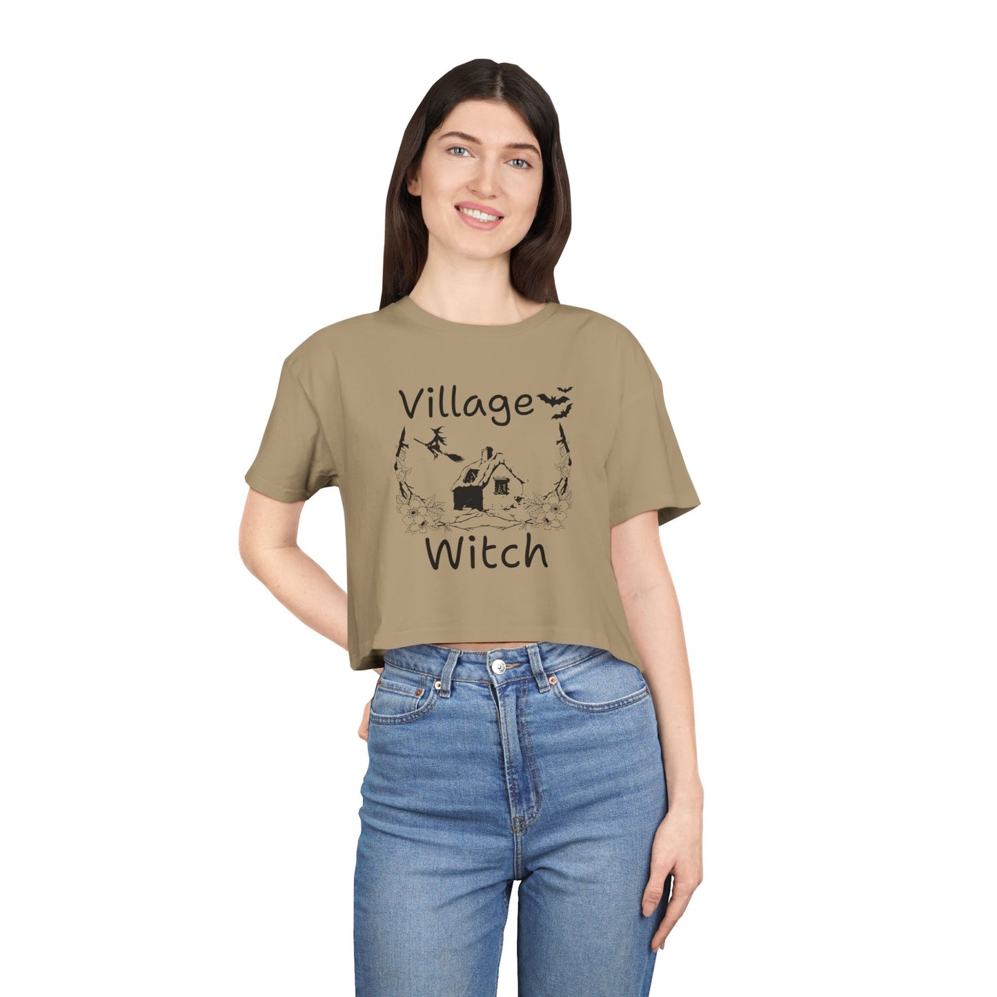 🧙 Village Witch Crop Tee