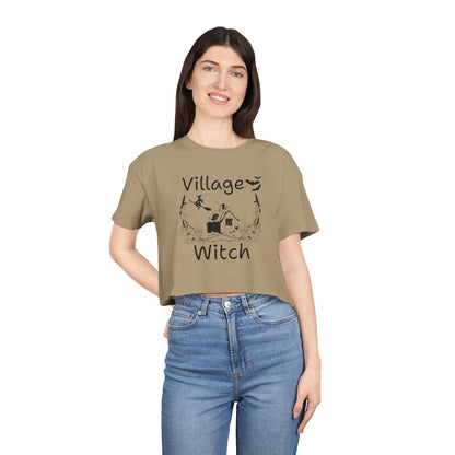 🧙 Village Witch Crop Tee