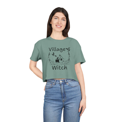 🧙 Village Witch Crop Tee