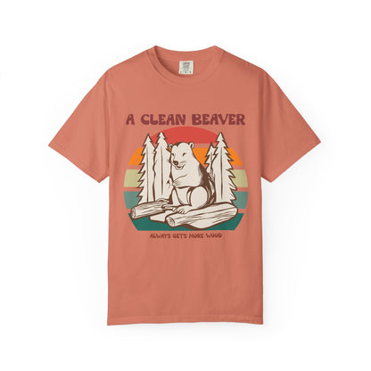 🦫 Woodland Whimsy  — “A Clean Beaver Always Gets More Wood”