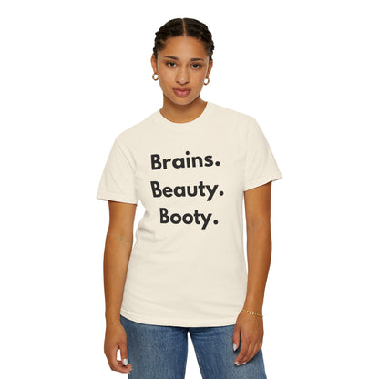 🍑 Brains. Beauty. Booty.