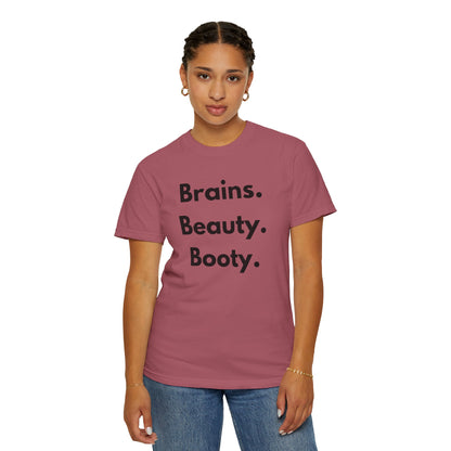 🍑 Brains. Beauty. Booty.