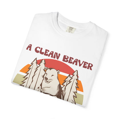 🦫 Woodland Whimsy  — “A Clean Beaver Always Gets More Wood”