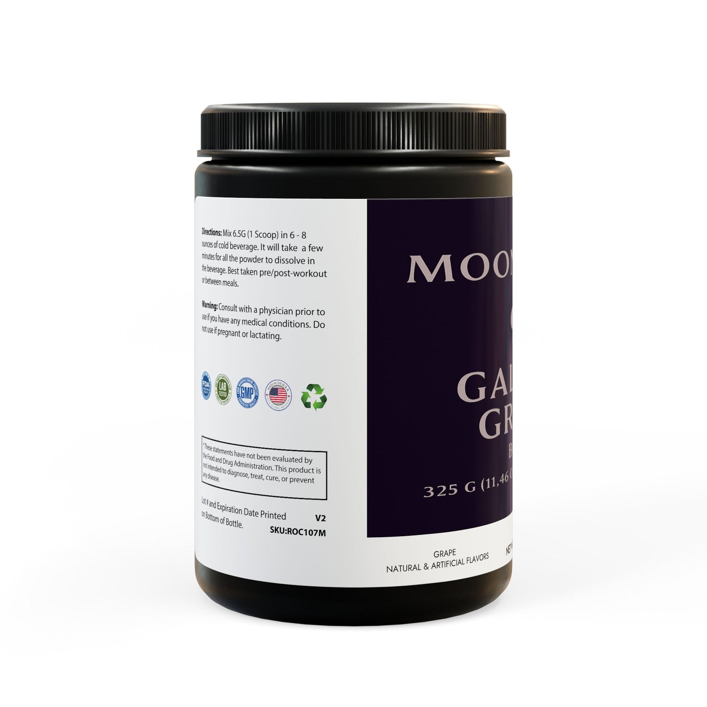 🍇 Galaxy Grape (325g, 11.46oz, 50 servings)