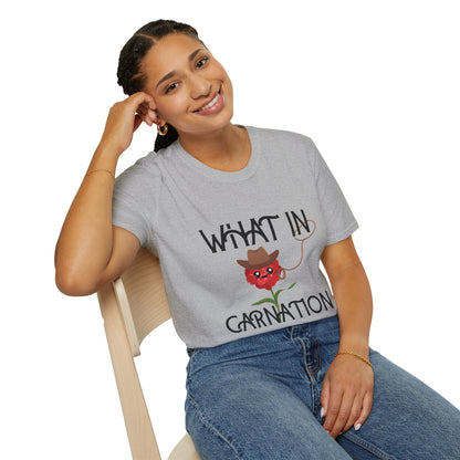 🌸 “What in Carnation?” Wildflower Cowgirl Tee
