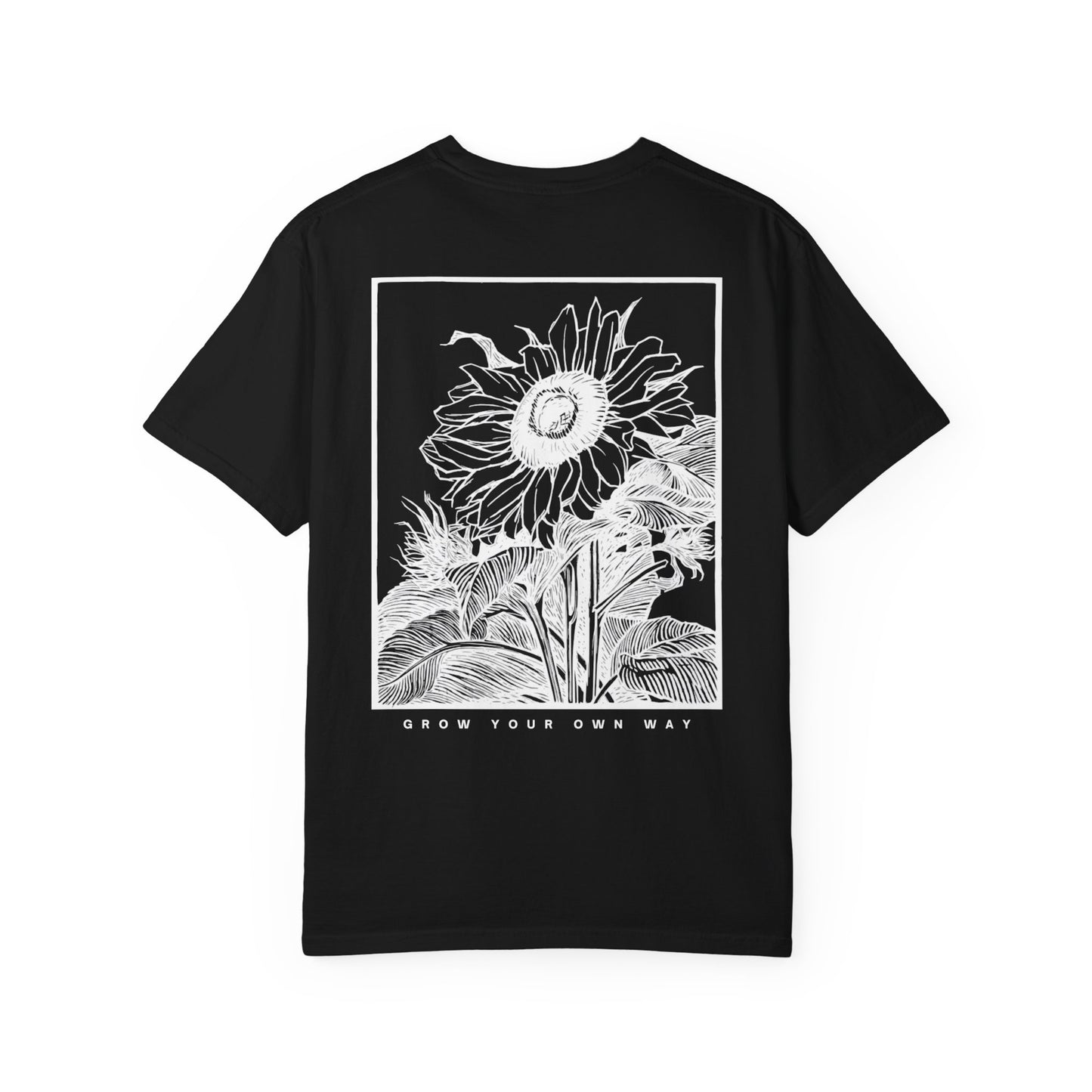 🌻 Sunflower Spirit Tee — “Grow Your Own Way”