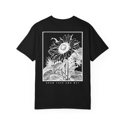 🌻 Sunflower Spirit Tee — “Grow Your Own Way”