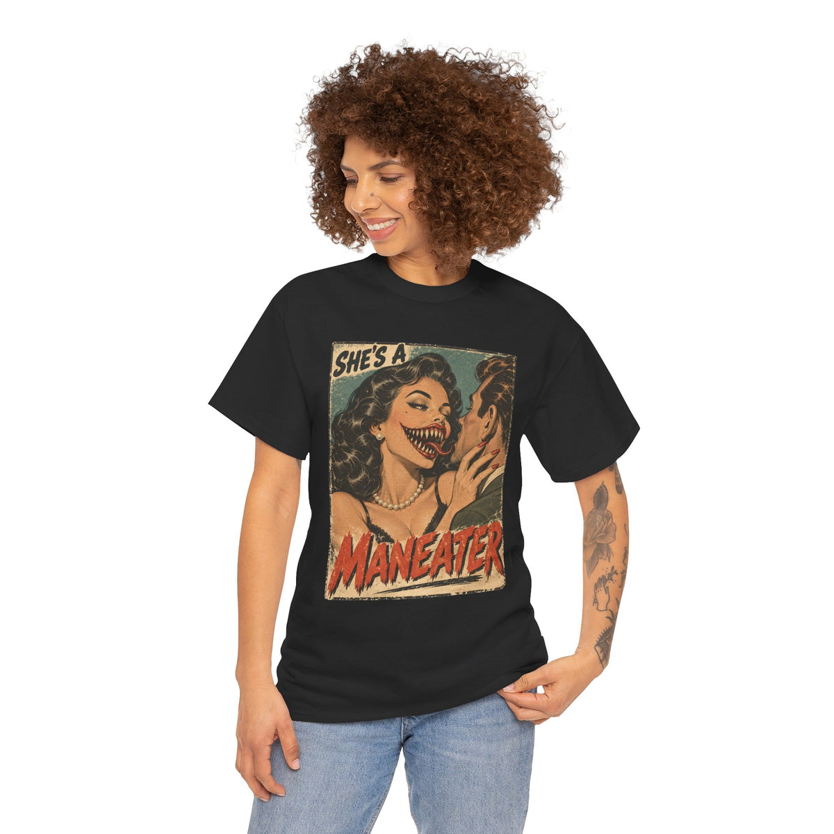 👄 Maneater Vintage Tee