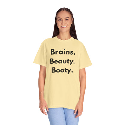 🍑 Brains. Beauty. Booty.