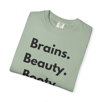 🍑 Brains. Beauty. Booty.