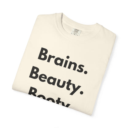 🍑 Brains. Beauty. Booty.