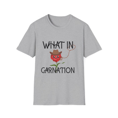 🌸 “What in Carnation?” Wildflower Cowgirl Tee