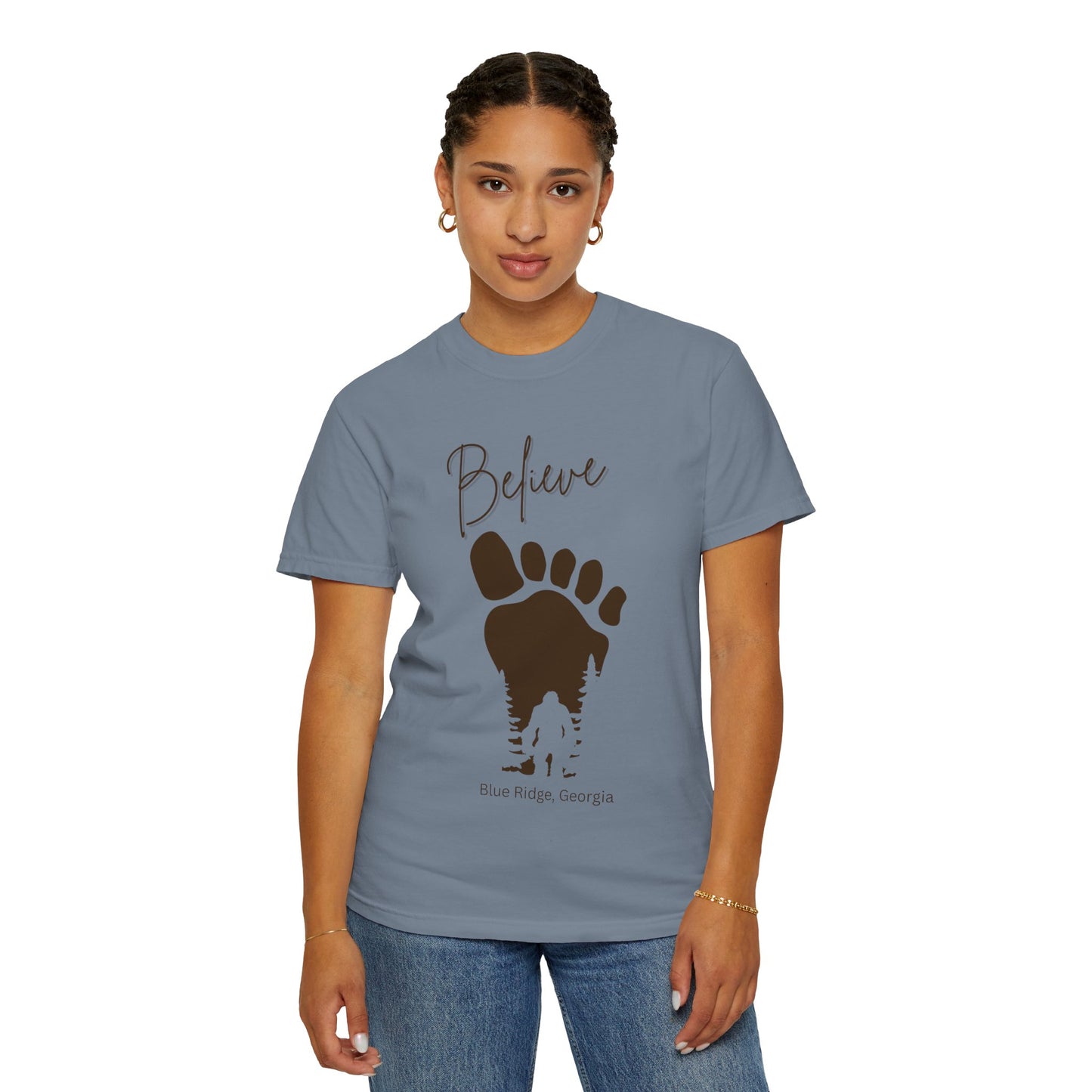 🌲 Believe in Bigfoot Tee
